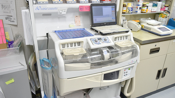 けやき薬局の調剤器具