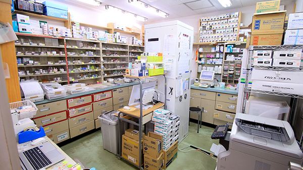 ファーマライズ薬局　恵利原店の調剤室
