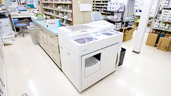 ファーマライズ薬局　日永店の調剤器具