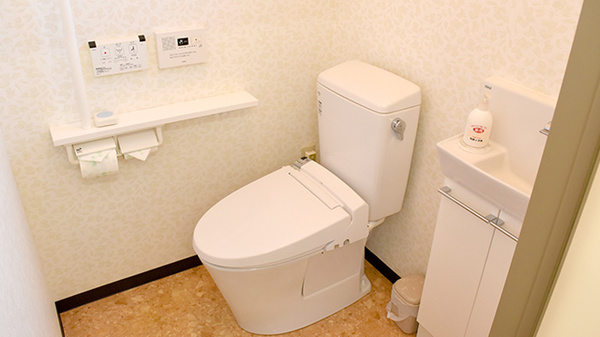 つばき薬局のお手洗い