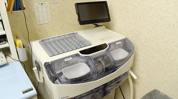 つばき薬局の調剤器具