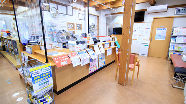 大木薬局　浜島店の受付/カウンター