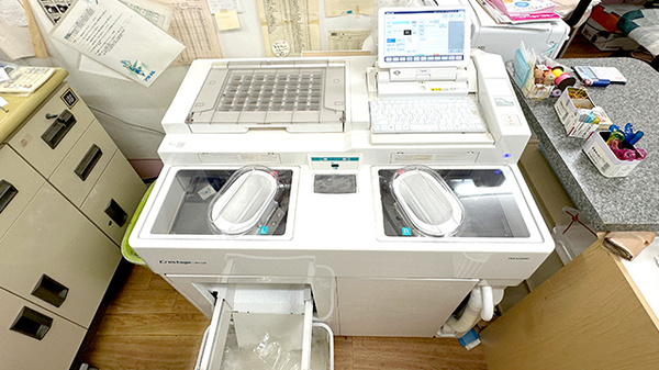 いいでワゴー薬局の調剤器具