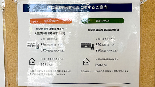 いずみ調剤薬局の在宅対応