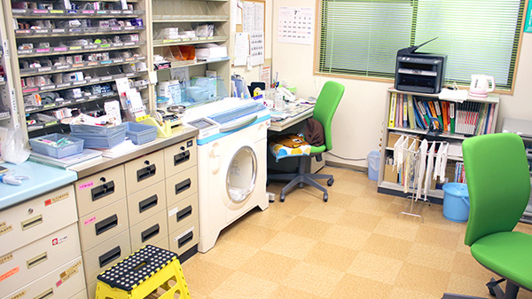 エイブル薬局みのり店の調剤室