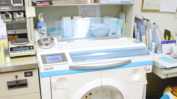 エイブル薬局みのり店の調剤器具