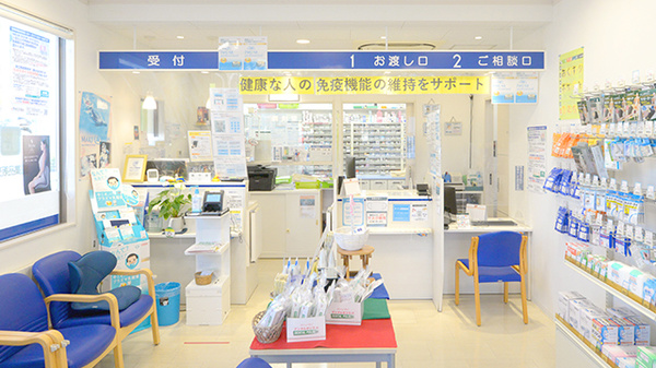 クオール薬局切添町店の受付/カウンター