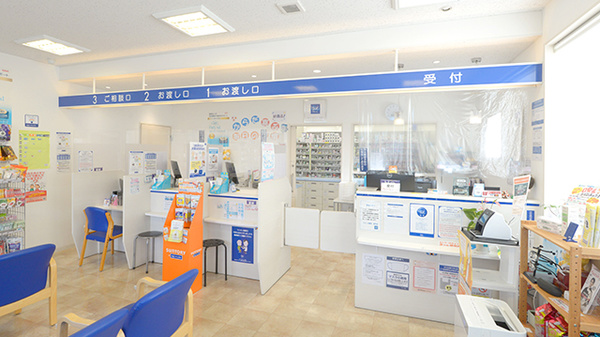 クオール薬局桧町店の受付/カウンター