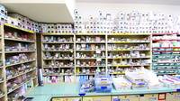 トリム薬局　東根店の薬棚