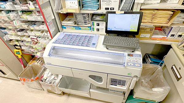 ブナの森調剤薬局東根店の調剤器具