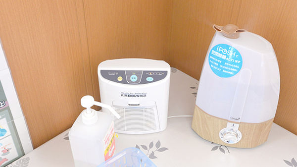 ゆう薬局朝暘店の感染予防対策