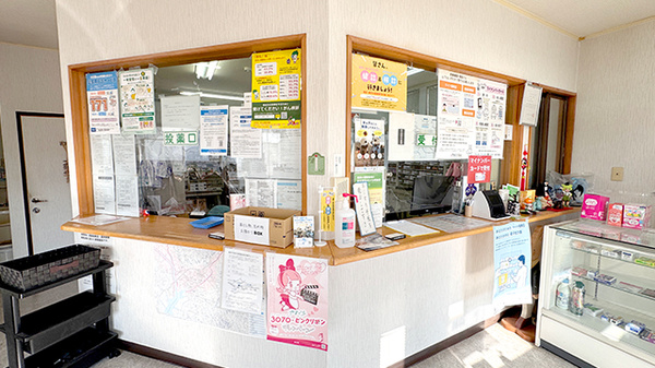 いしはら薬局の受付/カウンター