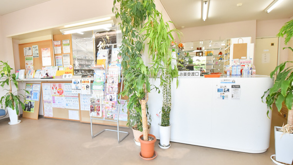 ときわ公園前薬局の受付/カウンター