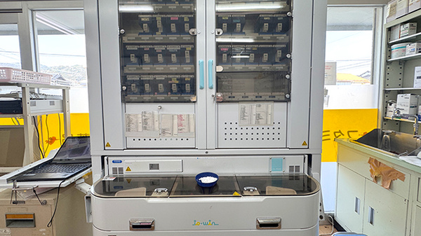 フタミ薬局下松店の調剤器具