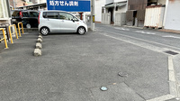 健栄薬局の駐車場