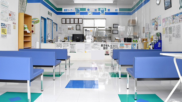 クスリのサンロード薬局敷島東店の受付/カウンター