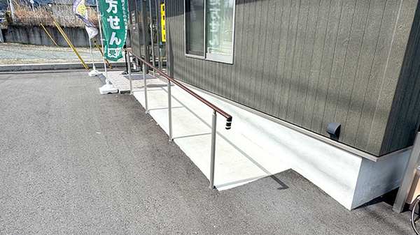 櫛形調剤薬局のバリアフリー設備