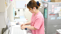 梅沢薬局の作業風景