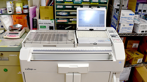 つくし薬局大江店の調剤器具