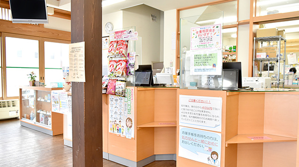 阪神調剤薬局　長浜店の受付/カウンター