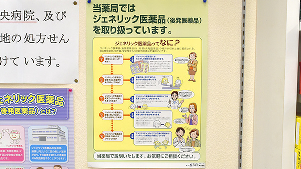 城山薬局のジェネリック対応
