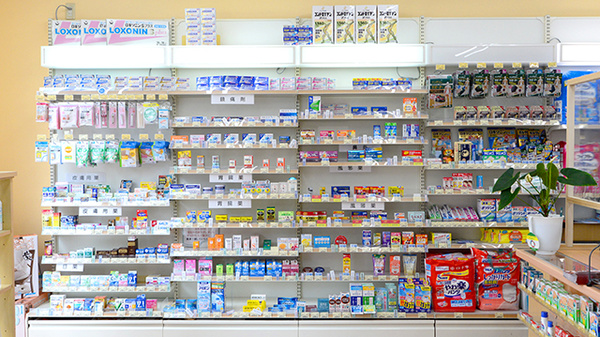 クオール薬局膳所駅前店の一般医薬品