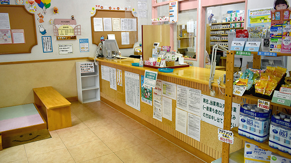 あかね薬局の受付/カウンター
