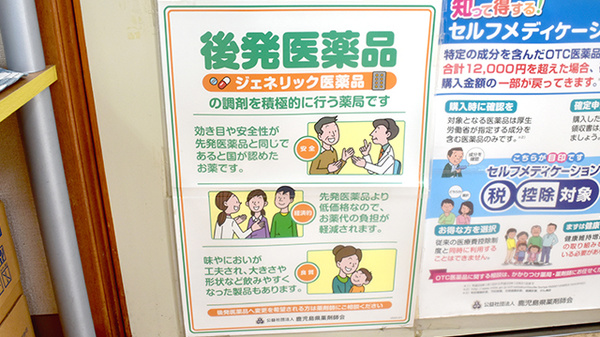 こあら薬局のジェネリック対応