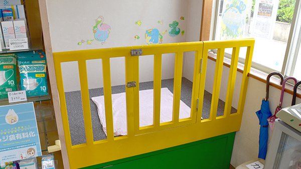 こあら薬局のキッズ用設備