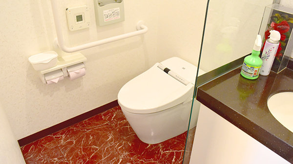 タバタ薬局のお手洗い