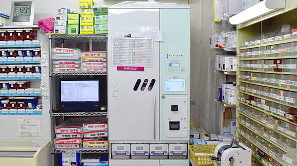 タバタ薬局伊敷支所店の調剤器具