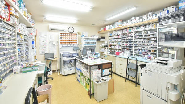 有限会社チェリー調剤薬局の調剤室