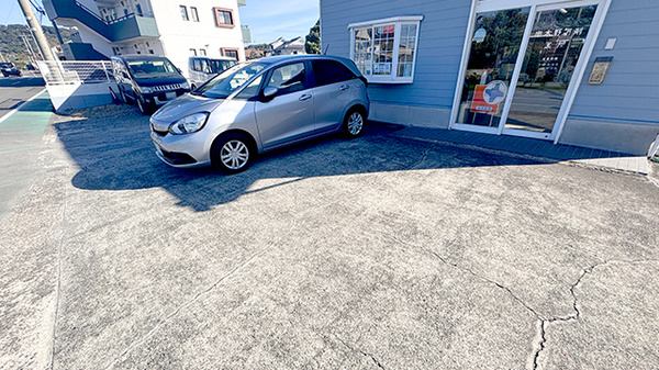 串木野調剤薬局の駐車場