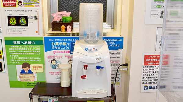 新生堂薬局天文館支店のフリーサービス