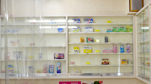 ゾウさんのはな通り薬局の一般医薬品