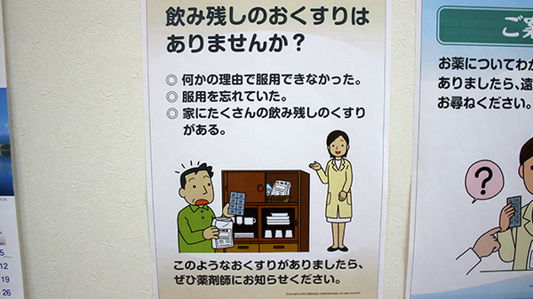 半田薬局の残薬回収サービス