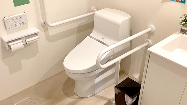 下山サカエ薬局のお手洗い