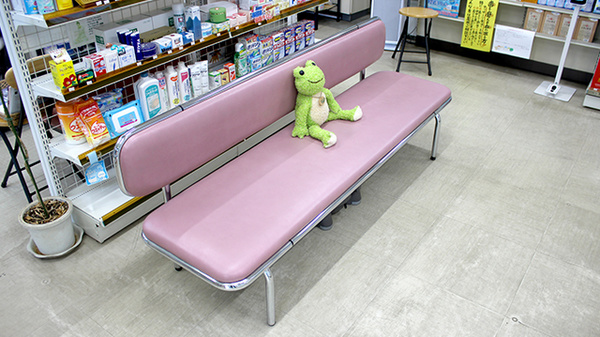 株式会社橋本薬局の待合スペース