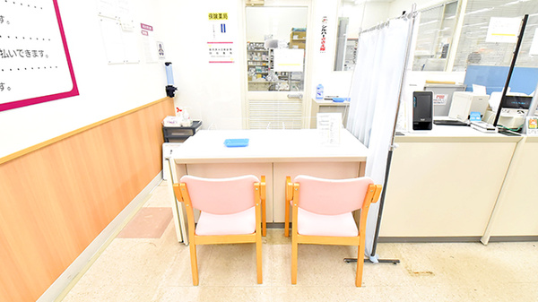 イオン薬局長岡店の相談対応