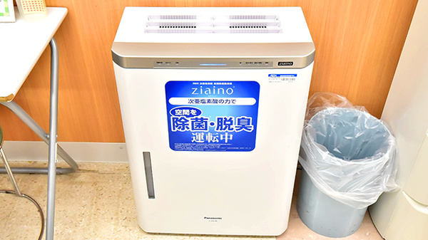 イオン薬局長岡店の感染予防対策