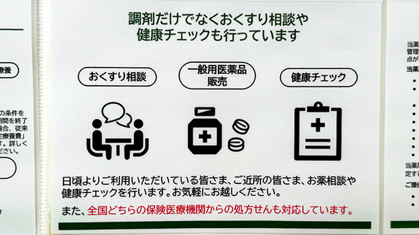 とよだ薬局の相談対応