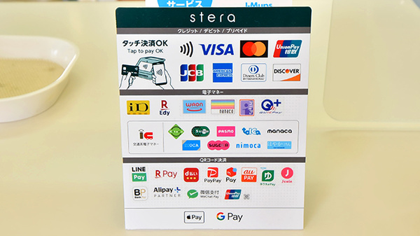 トリム薬局　新発田店のクレカ/電子マネー/スマホ決済対応