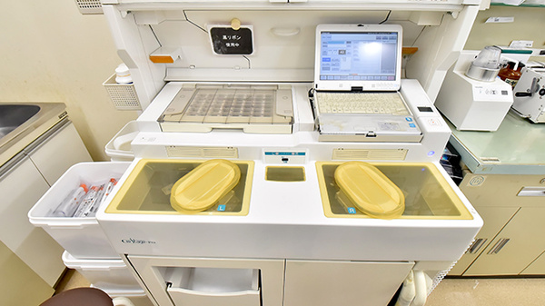 南魚沼センター薬局の調剤器具