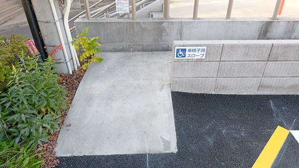 クオール薬局笠間店のバリアフリー設備