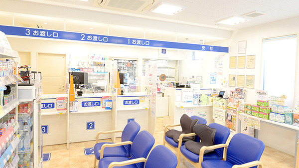 クオール薬局笠間店の受付/カウンター