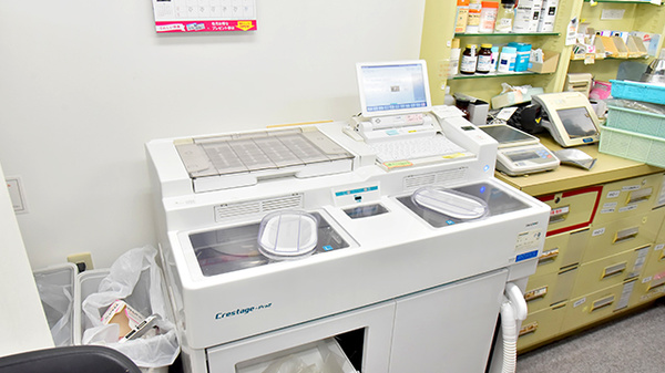 アスカ薬局茅ヶ崎本店の調剤器具