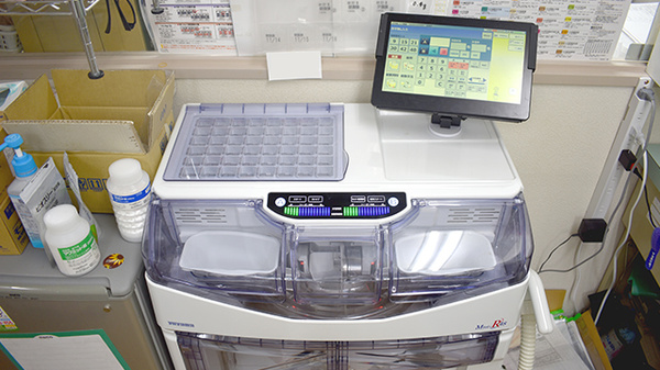 アップル薬局北口店の調剤器具