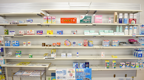 葵調剤反町駅前店の一般医薬品