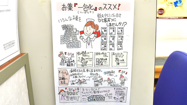 カシワバ薬局吉野町店の一包化対応