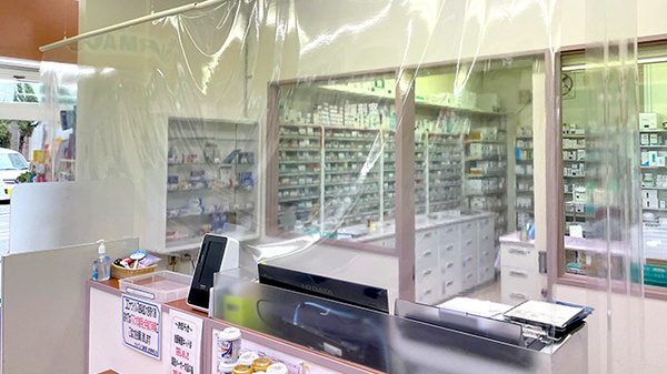カシワバ薬局吉野町店の受付/カウンター